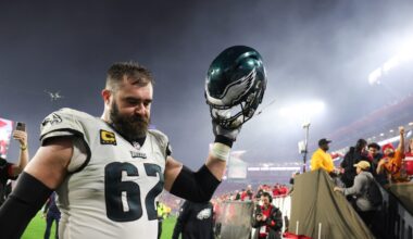 Jason Kelce gets choked up discussing Eagles, Jalen Hurts 'frustrations' reports