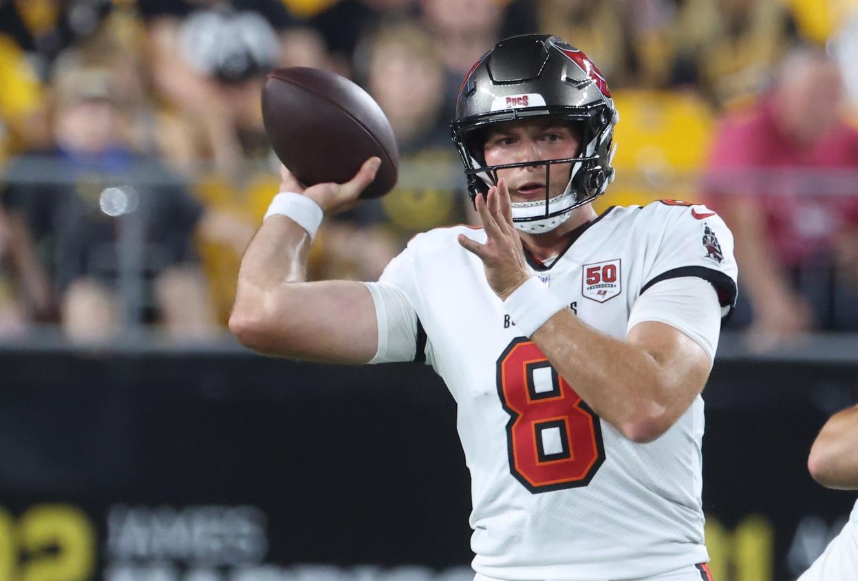 Buccaneers Promote QB Connor Bazelak, Among Other Moves