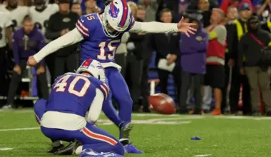 Bills' kicker Matt Prater may be impacted by injury in Week 9 vs. Chiefs with Tyler Bass still not playing image