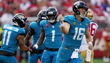Jags' QB play has been uneven, but their playoff push is very real image