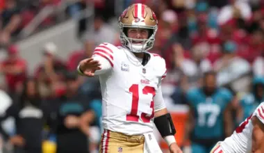 49ers' Brock Purdy to go through aggressive practice ahead of Week 11 vs. Cardinals image