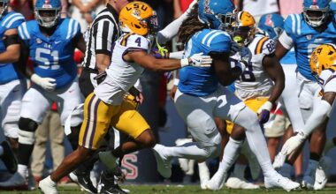 Mansoor Delane, cornerback, LSU Tigers, 2026 NFL Draft Prospect