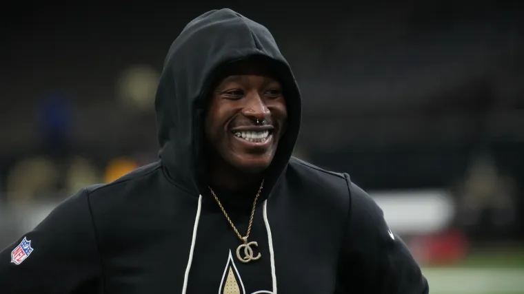 Is Alvin Kamara playing today? Latest injury update, fantasy advice for Week 10 image