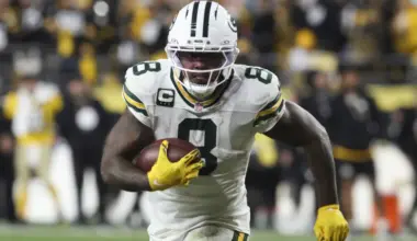 Why Josh Jacobs isn't playing today for Packers vs. Vikings with injury news image