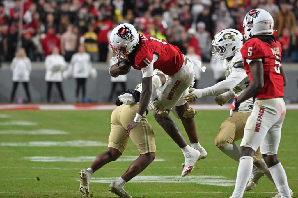 NC State Wolfpack vs Georgia Tech Yellow Jackets (48-36)