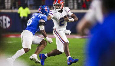 Week 13 College Football AP Poll: Ole Miss Climbs Into Top Five After Defeating Florida - WRUF 98.1 FM | 850 AM