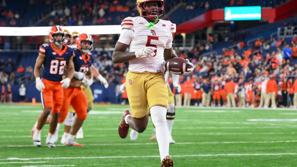 Boston College football team wins final game of season against Syracuse – NBC Boston