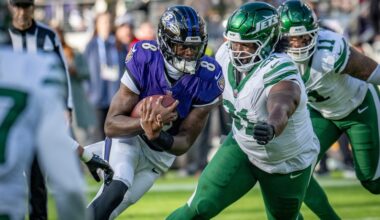 Ravens star Lamar Jackson misses walk-through with new injury