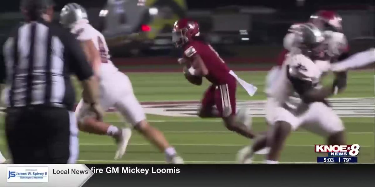 KNOE Field Pass for week 1 of high school football playoffs