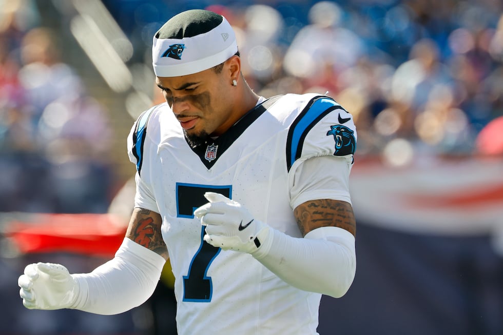 Panthers safety Tre'von Moehrig was suspended one game after he punched a 49ers player midgame.
