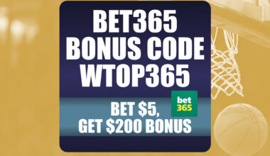 Continued Bet365 Bonus Code WTOP365: Claim $200 NBA, NCAAB, NFL Bonus