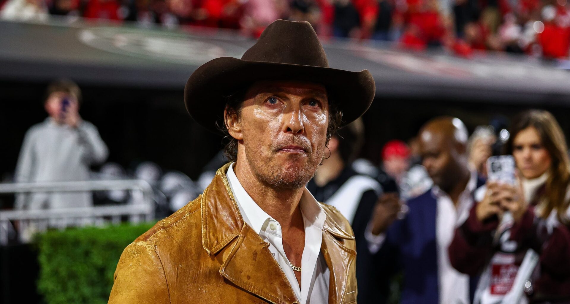 Matthew McConaughey shares his honest thoughts on Georgia fans, Sanford Stadium