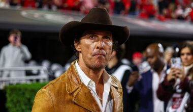 Matthew McConaughey shares his honest thoughts on Georgia fans, Sanford Stadium