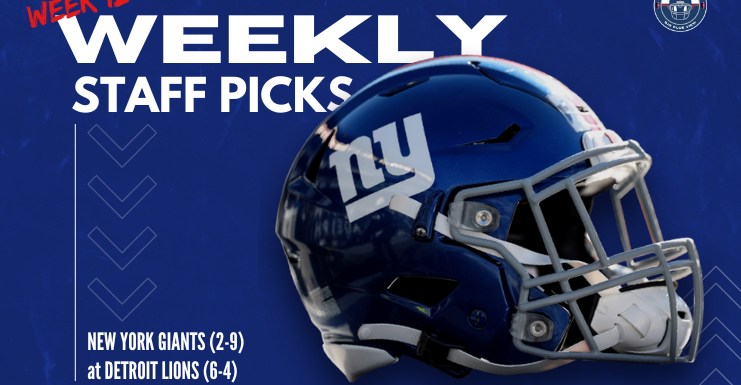 Picks, predictions NFL Week 12: Does anyone believe in the NY Giants?
