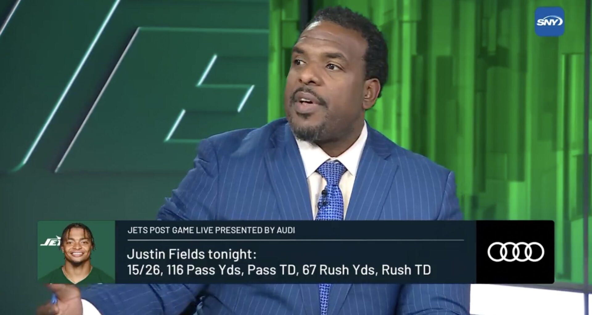 'Justin Fields is not an NFL quarterback'