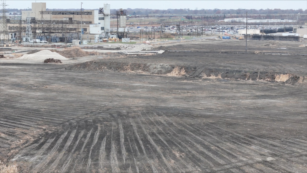 Brook Park future Cleveland Browns Stadium construction site