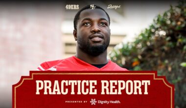 Bethune OUT, Gifford Questionable vs. Panthers; Injury Report Ahead of #CARvsSF