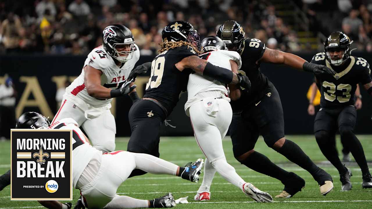 Saints' strong defense against Falcons, injury updates