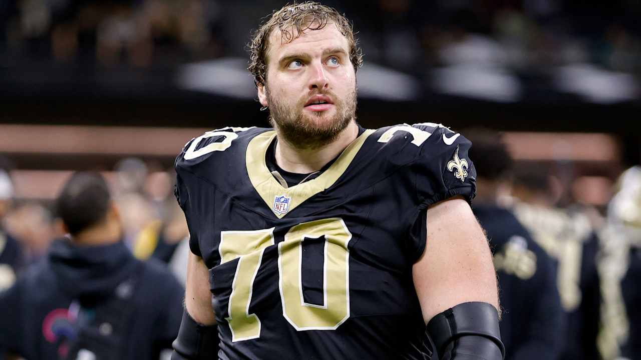 Saints trading OL Trevor Penning to Chargers for 2027 sixth-round pick