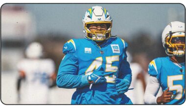 3 Chargers Players to Watch Against Steelers in Week 10