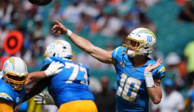 Justin Herbert rallies Los Angeles Chargers in final minute for 29-27 win over Miami Dolphins
