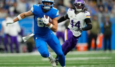 Lions tight end Sam LaPorta likely out for season after having back surgery