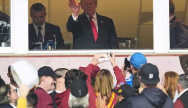 Trump becomes first sitting president to attend regular season NFL game in nearly 50 years