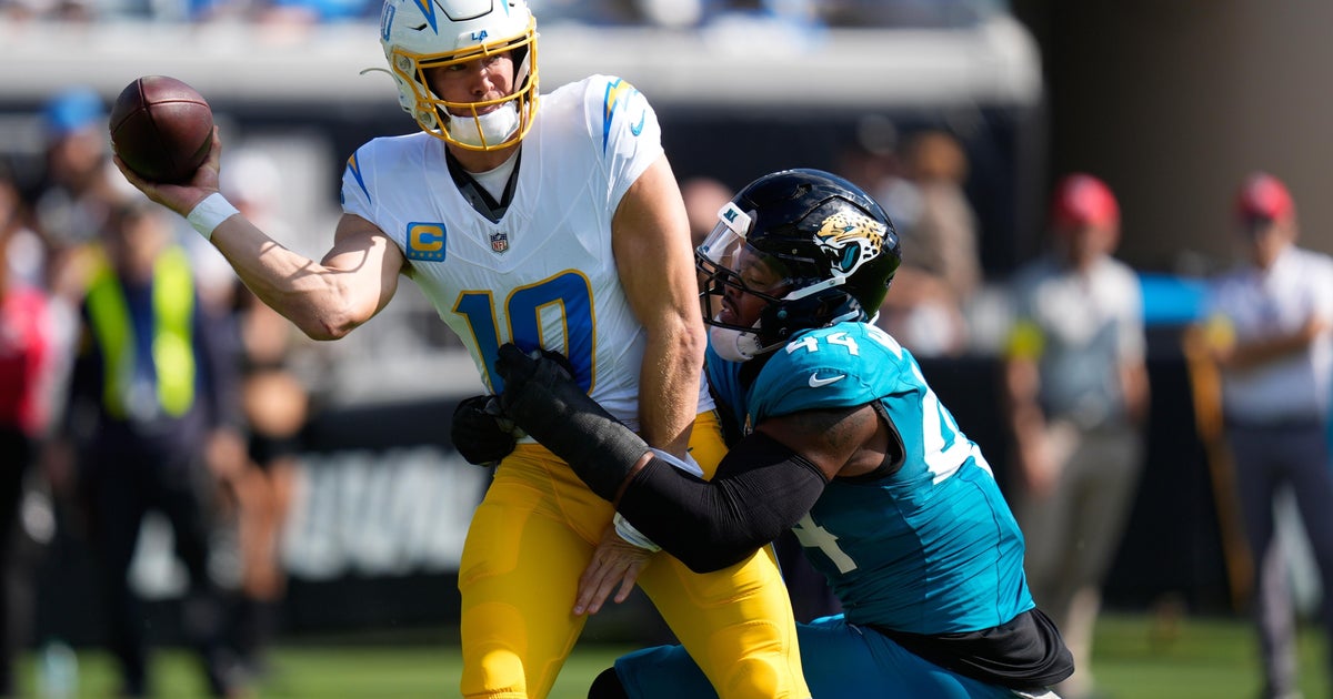 Chargers dominated by Jaguars 35-6, matching worst NFL loss for Jim Harbaugh