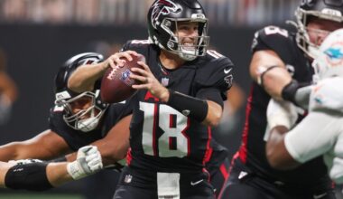 Week 9 Fantasy Advice for Kirk Cousins, Tyler Allgeier, Drake London, Kyle Pitts Sr., and Others