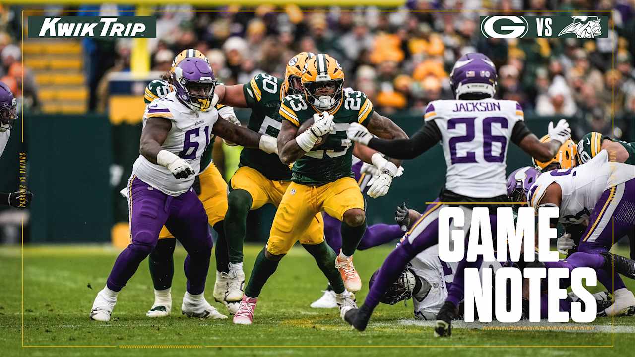 Emanuel Wilson seizes the moment vs. Vikings