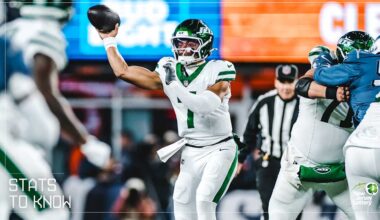 3 Stats to Know | One More Look at Jets' Noteworthy First Drive vs. New England