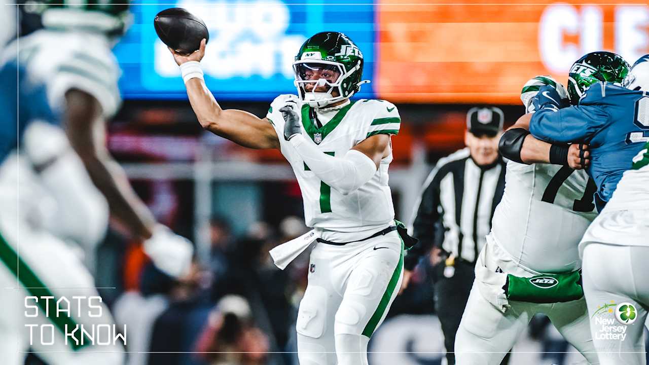 3 Stats to Know | One More Look at Jets' Noteworthy First Drive vs. New England