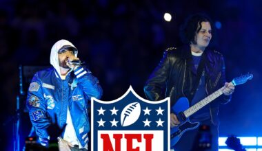 Eminem Makes Surprise Cameo During Jack White's Thanksgiving NFL Halftime Set