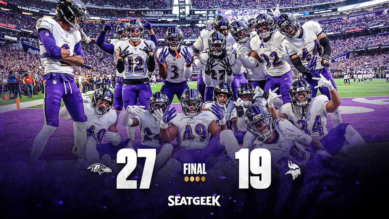 Takeaways Propel Ravens Past Vikings