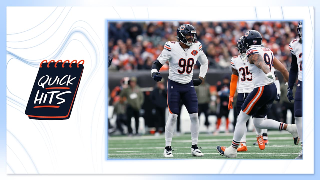 Montez Sweat’s steady rise boosting Bears defense