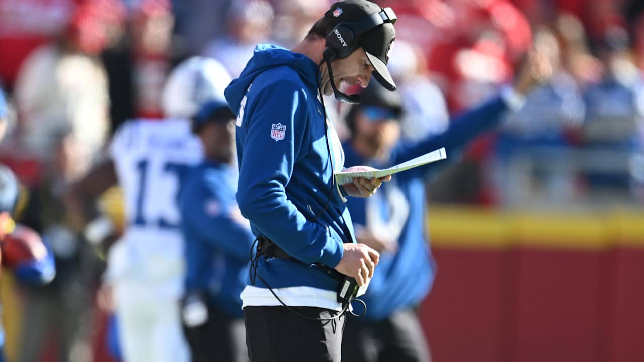Colts head coach Shane Steichen on offensive issues in Week 12 loss to Chiefs: 'It starts with me'
