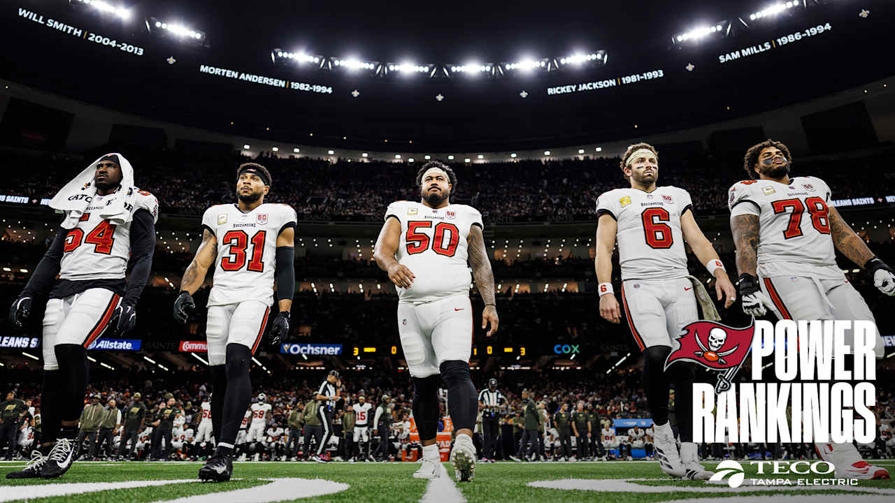 Bucs 2025 NFL Power Rankings Week 10
