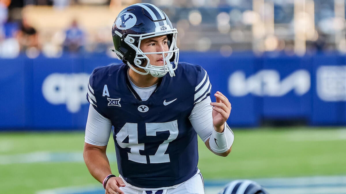 BYU QB Bear Bachmeier was born and raised for college football's biggest stage