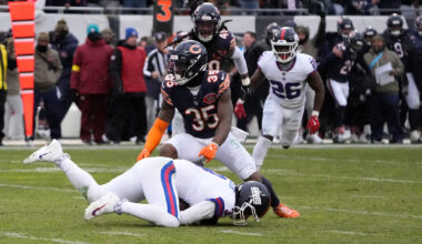 Bears report card: Team grades in NFL Week 10 victory vs. Giants
