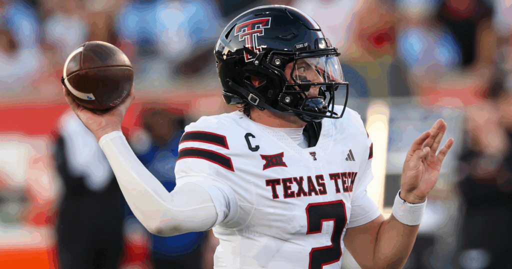 Texas Tech quarterback Behren Morton