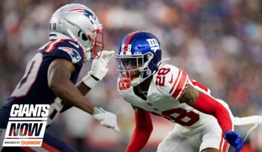 Numbers to know for Giants-Patriots