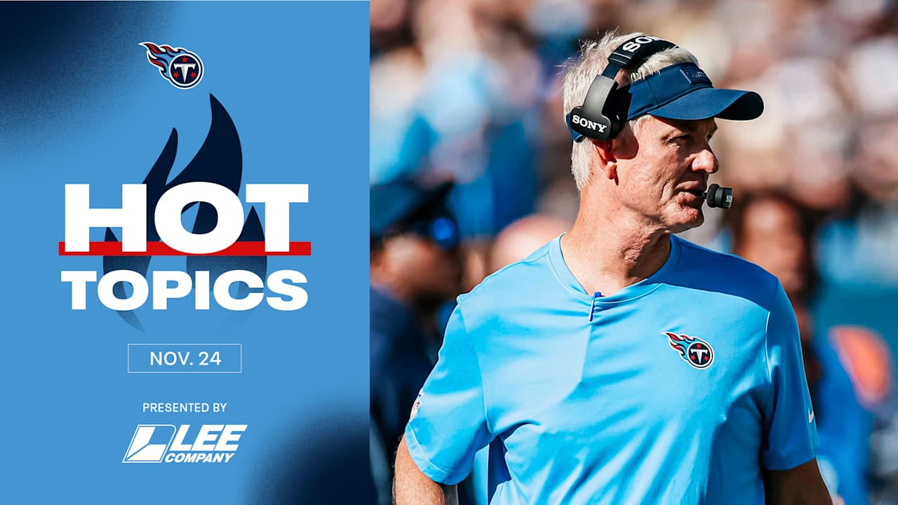 Hot Topics From Titans Interim HC Mike McCoy's Monday Presser 