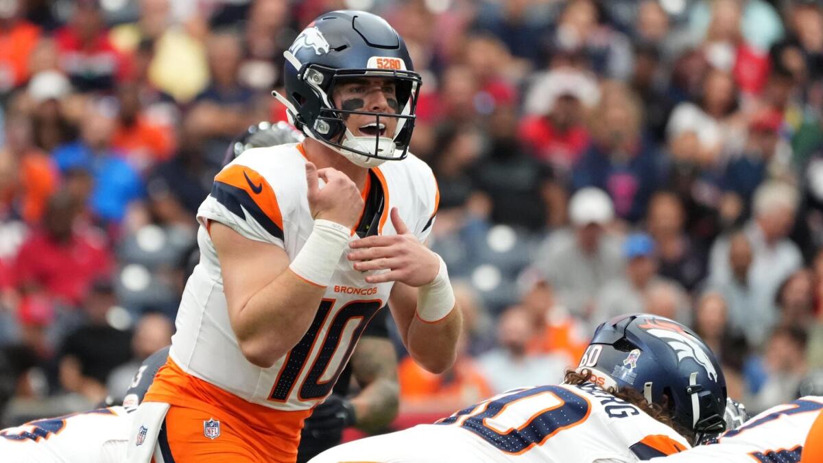 Raiders vs. Broncos: NFL player props for Geno Smith, Bo Nix on Thursday Night Football Week 10