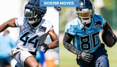 Titans Activate S Mike Brown Off Injured Reserve While Placing WR Bryce Oliver on IR 