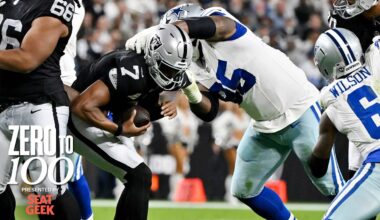 The numbers behind Cowboys' 33-16 win over Raiders