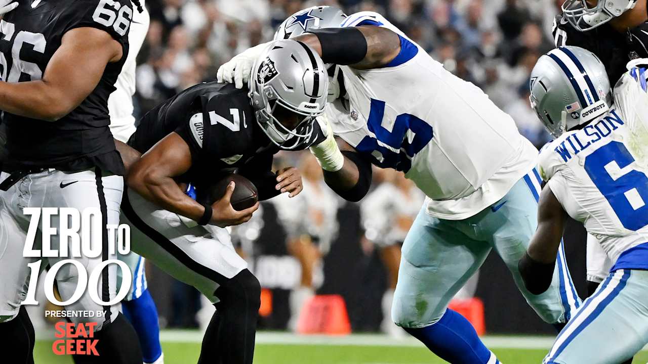 The numbers behind Cowboys' 33-16 win over Raiders