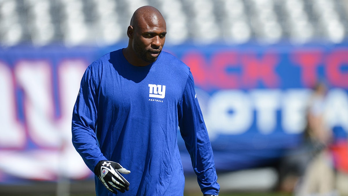 Brandon Jacobs during a New York Giants game
