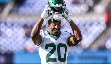 Breece Hall, New York Jets players give thanks on the holiday