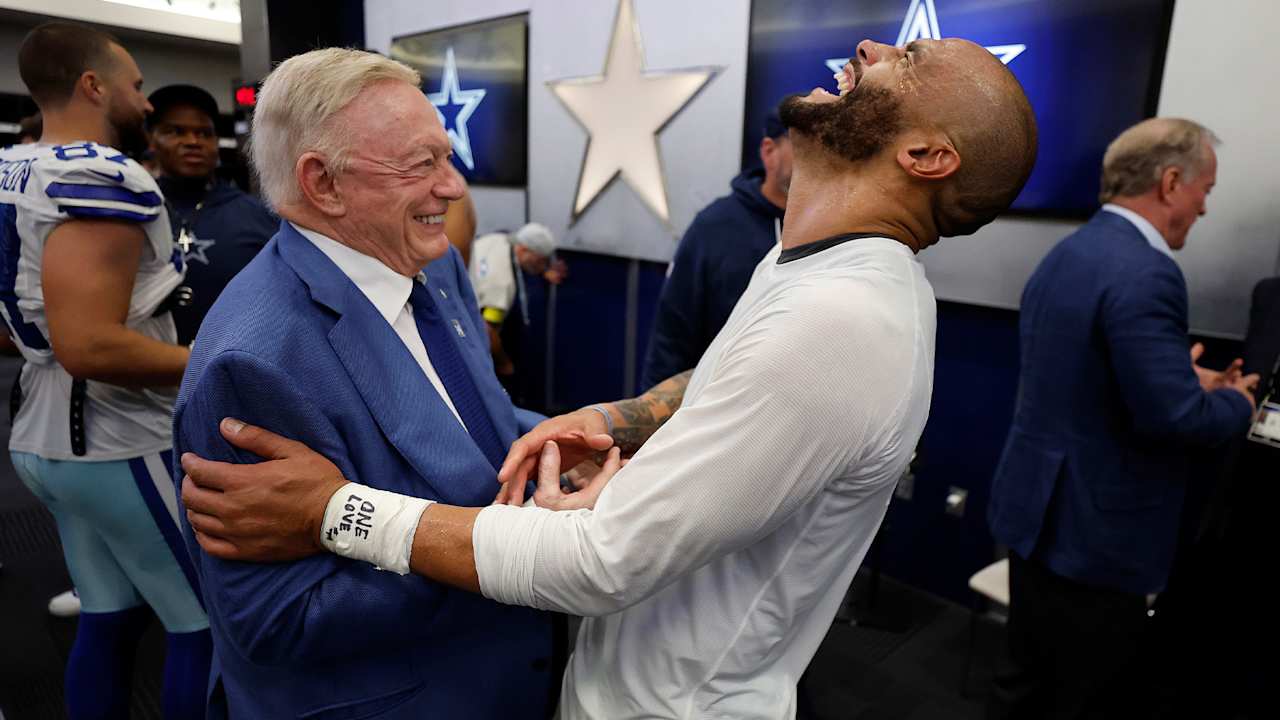 Jerry Jones on Cowboys' defense, George Pickens' future, Dak Prescott and more