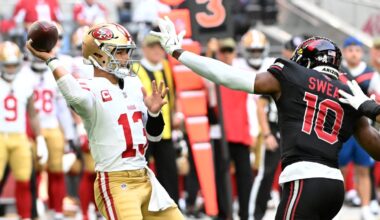 How PFF graded Brock Purdy, 49ers in blowout win vs. Cardinals – NBC Sports Bay Area & California